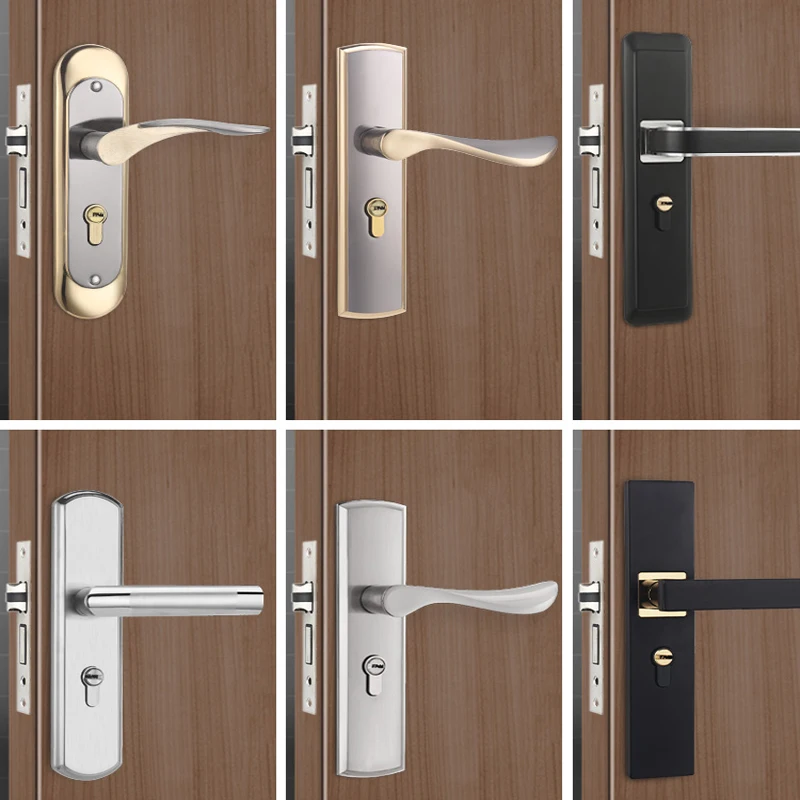 Home Security Door Reinforcement Lock - Set kunci pintu kayu dan kamar