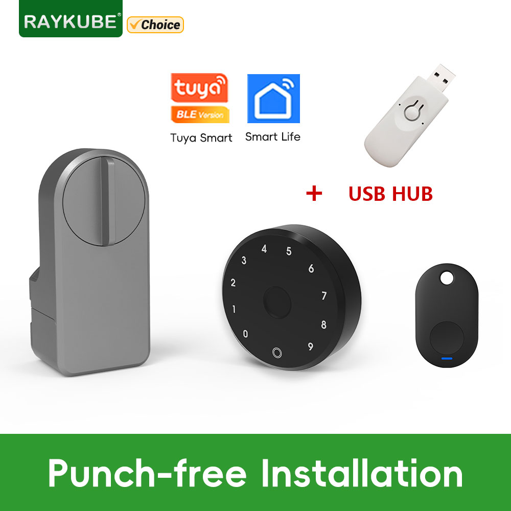 Home Security Keypad - RAYKUBE A1 Pro Tuya BEL Set