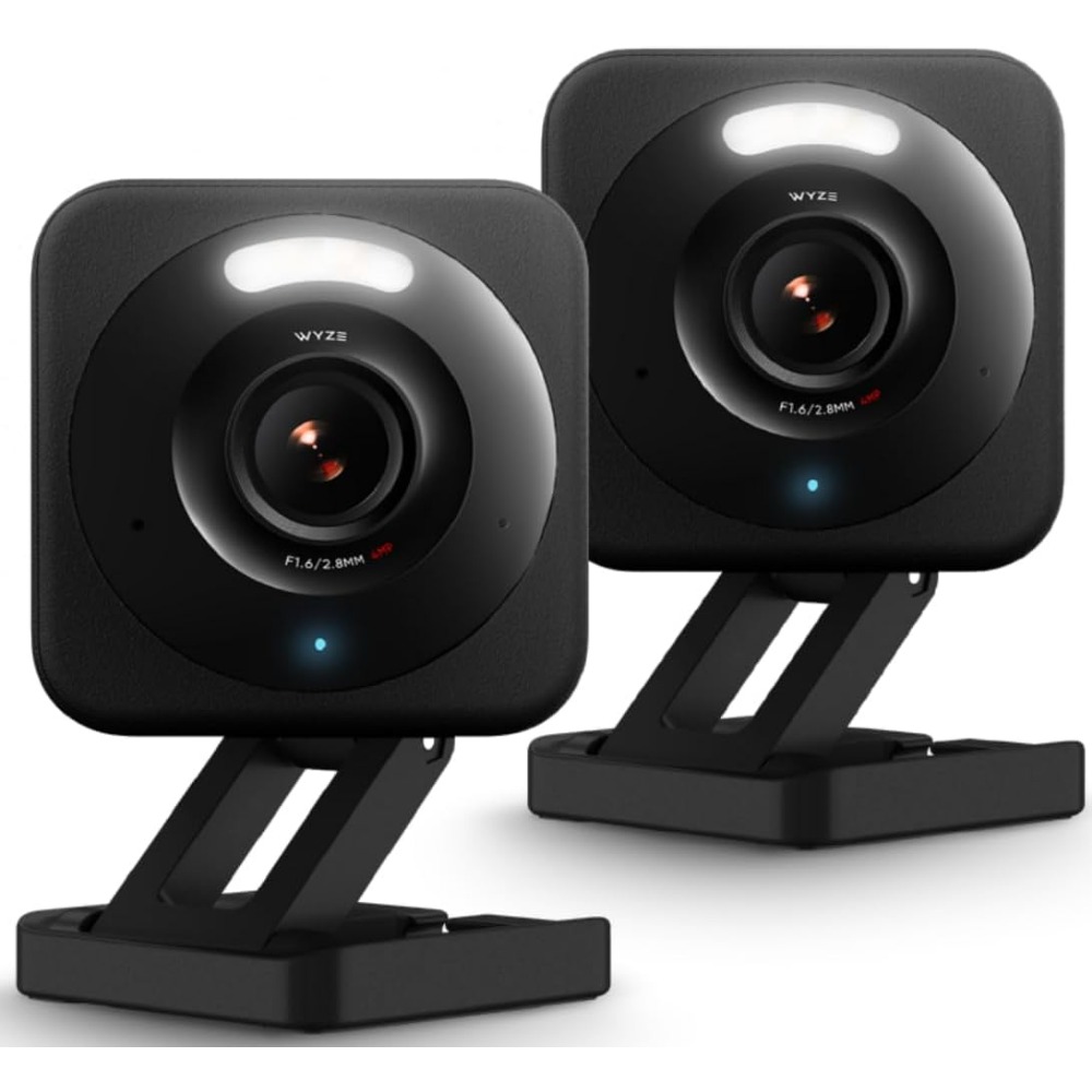 Home Security Cameras No Subscription - Kamera Keamanan AI 2.5K, Dalam/Luar Ruangan