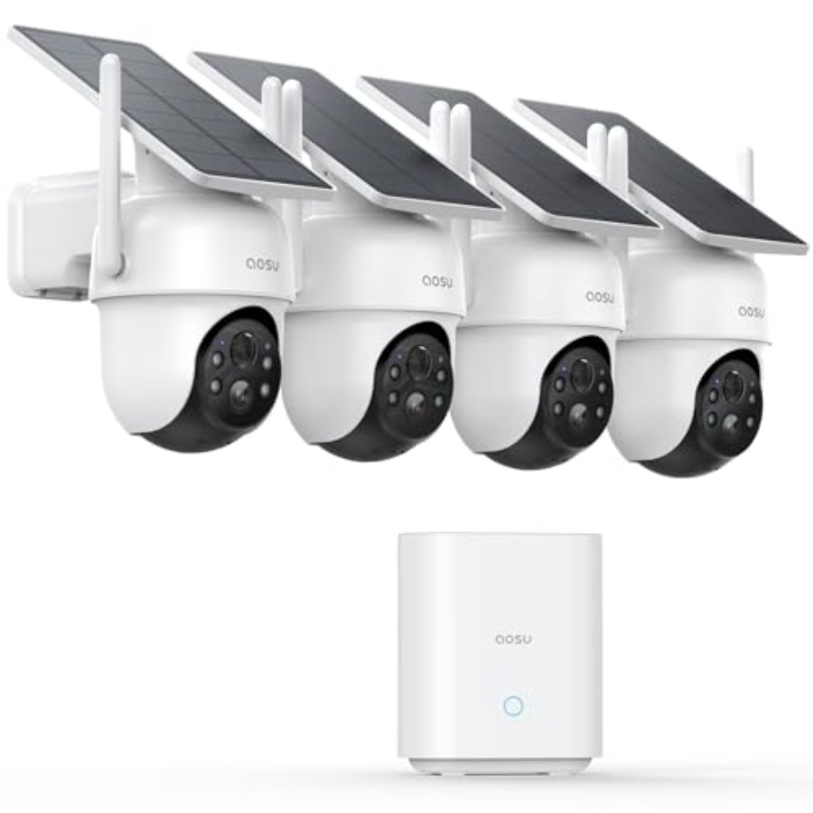 Home Security Cameras No Subscription - Kamera Keamanan Luar Ruangan Nirkabel, 4