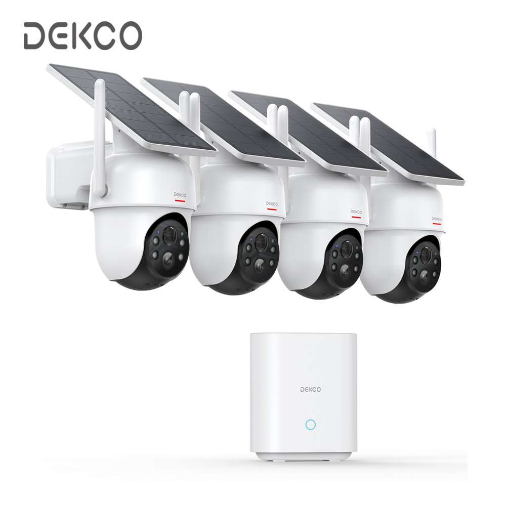 Camera Solar Wireless - Sistem Kamera Solar Nirkabel Dekco 3MP