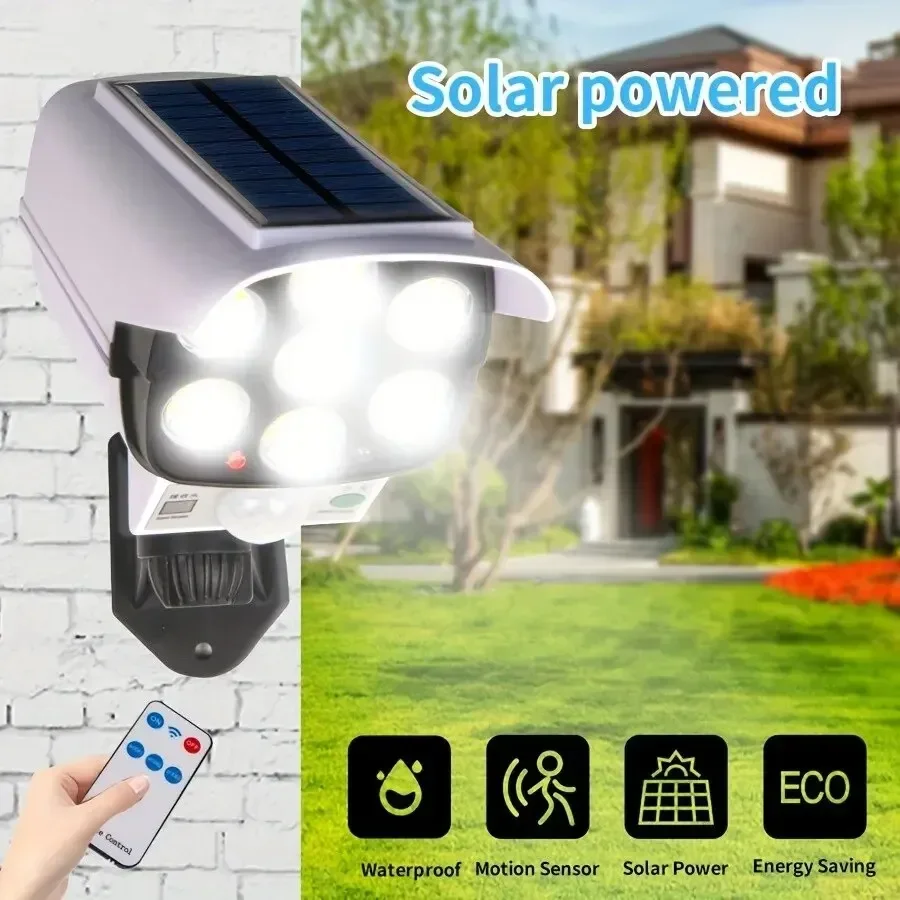 Camera Solar Wireless - Lampu Surya Sensor Gerak Luar Ruangan