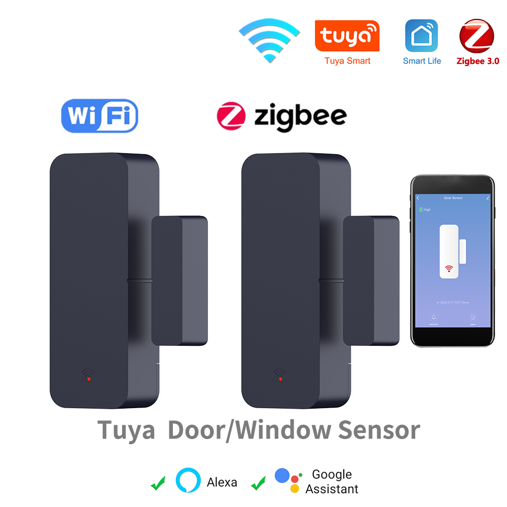 Home Security Gate - Zigbee Tuya Sensor pintu Wifi, Sensor