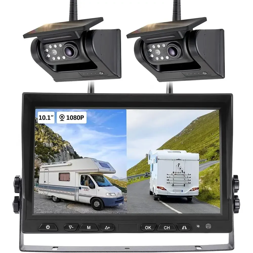 Camera Solar Wireless - Kamera Cadangan Nirkabel Tenaga Surya Magnetik