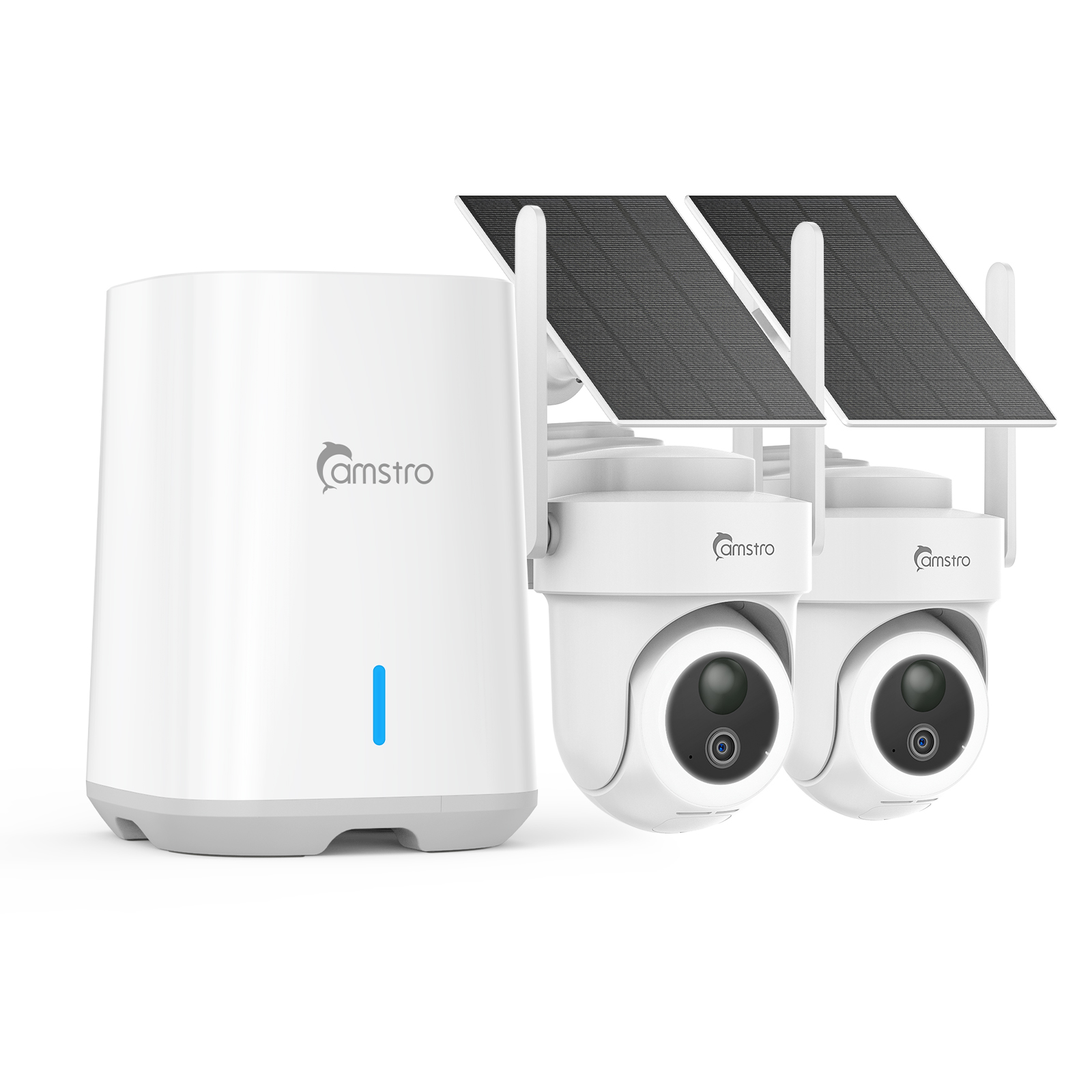 Camera Solar Wireless - Kamera surya Camstro 4k nirkabel luar