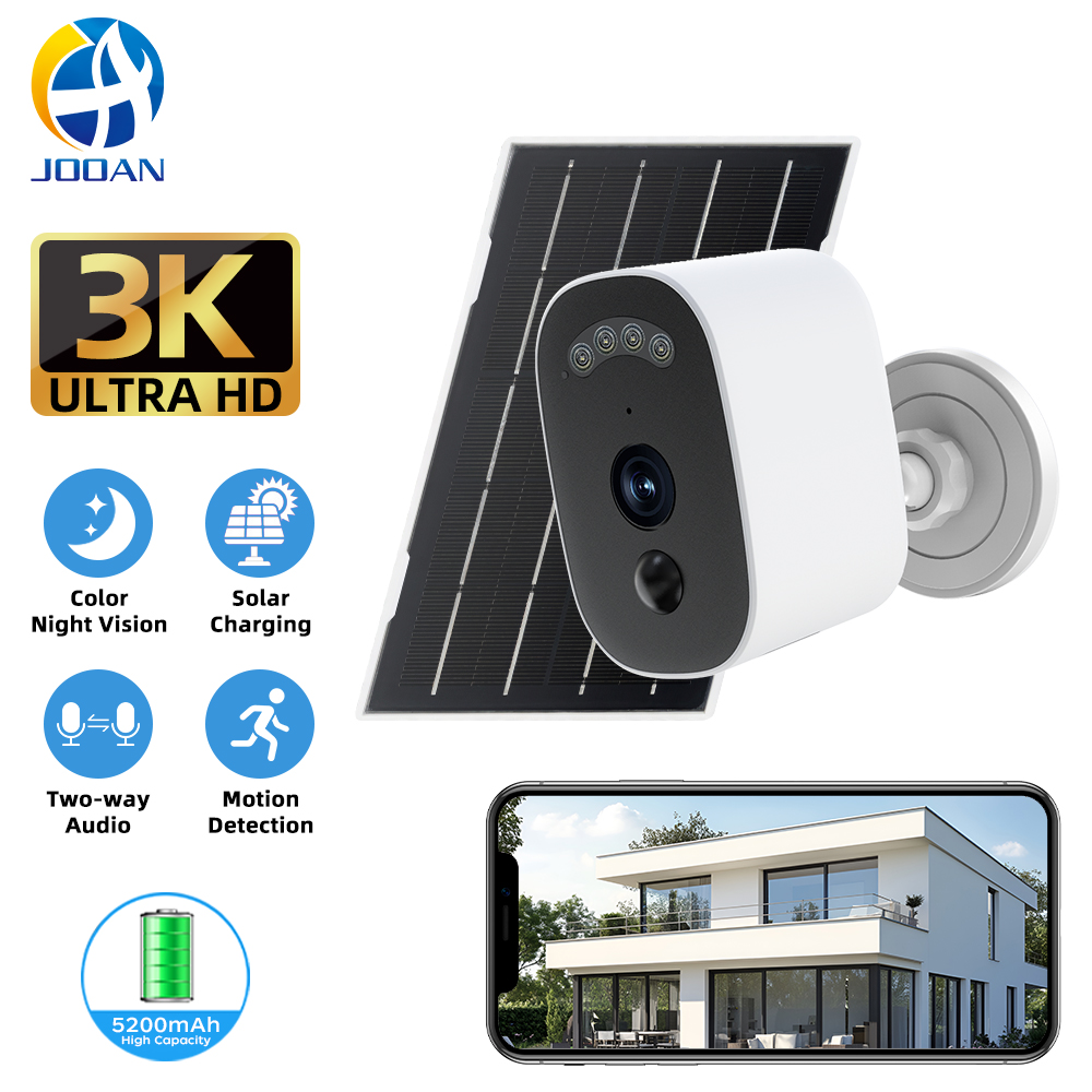 Home Security Ideas - Jooan 3K HD Kamera Keamanan Tenaga