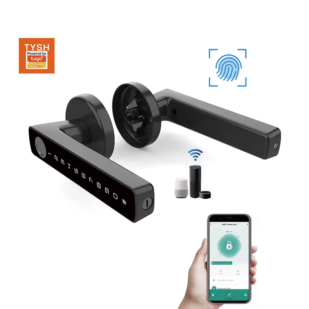 Door Lock Smart Keypad - TYSH Tuya Smart Keamanan Otomatis Biometrik