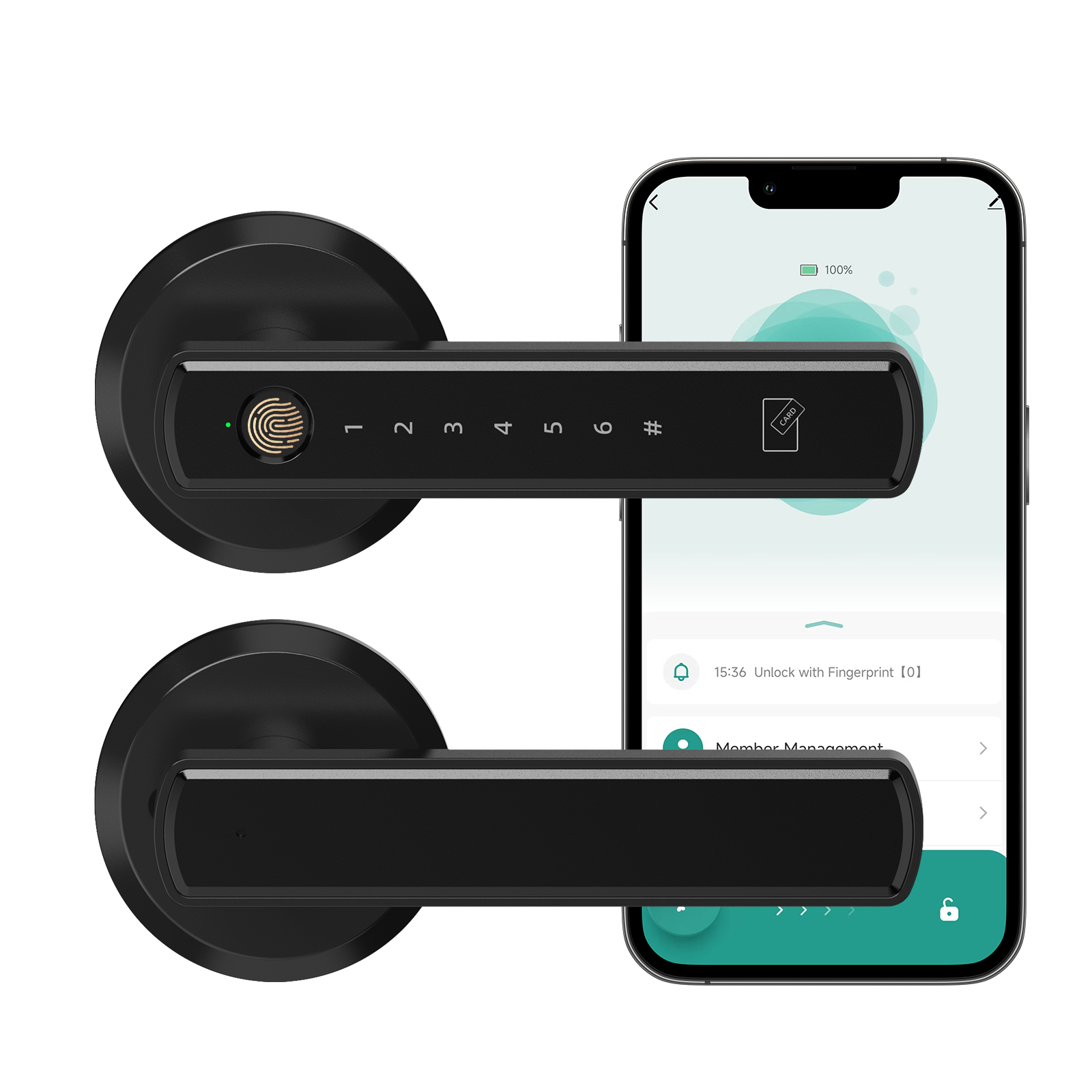 Home Security Keypad - Viladepot Menangani Berbentuk Smart Lock Kunci