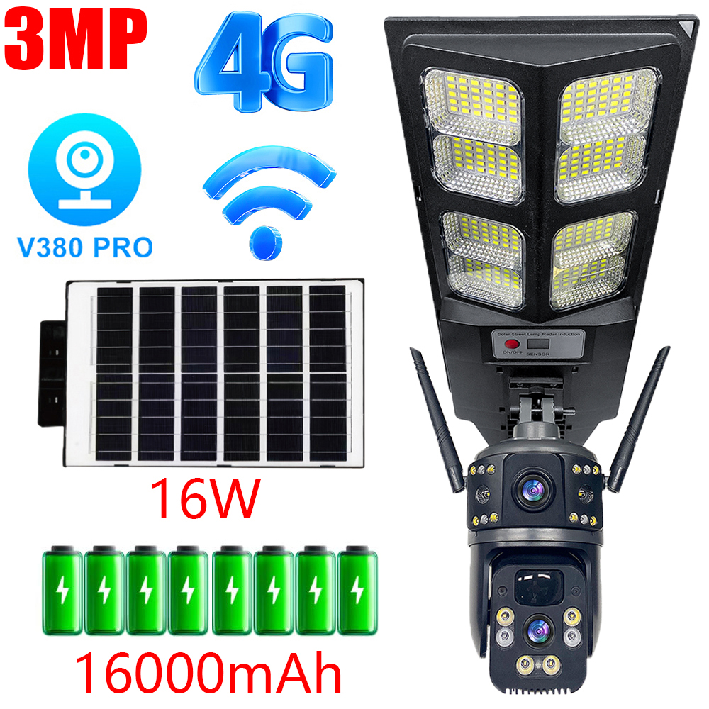 Home Security Ideas - Kamera Keamanan Leshine 3MP 4G Lensa