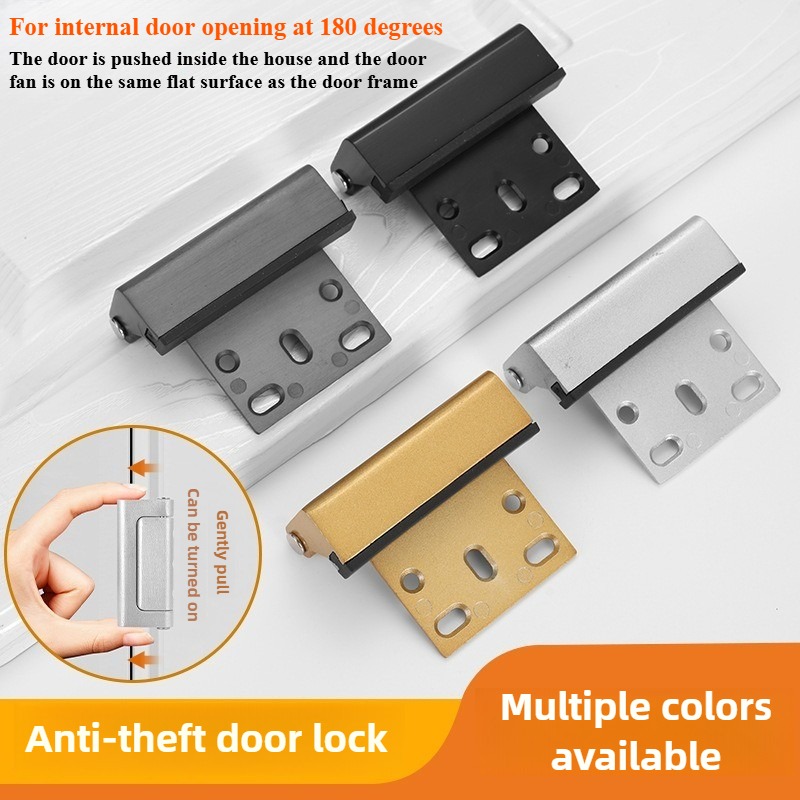Home Security Door Reinforcement Lock - 1 Buah Kunci Pintu Keamanan Rumah