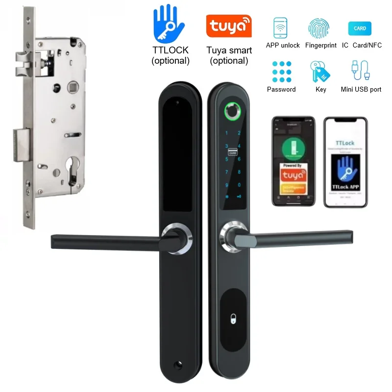 Door Lock Smart Keypad - TTLock/Tuya kunci pintu cerdas, kunci pintu