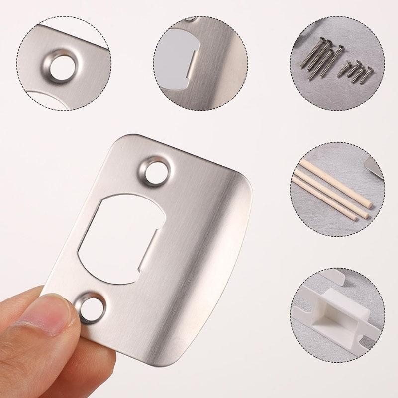 Home Security Door Reinforcement Lock - Set Pelat Pemogokan Pintu Set Penguat