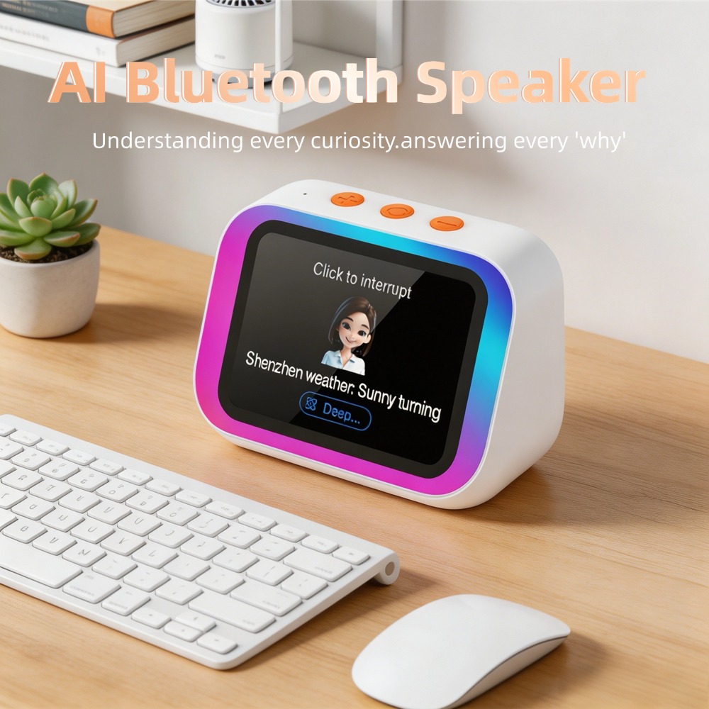Home Security Gadgets - Speaker Bluetooth AI 5.4 Asisten suara
