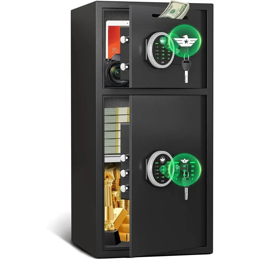 Home Security Keypad - 6,0 Cu. Brankas Keamanan Tahan Air