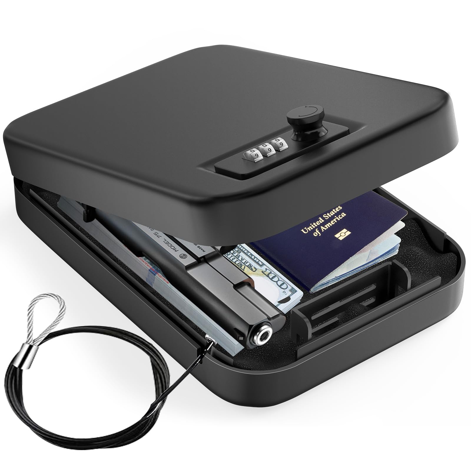 Safe Box Digital - Kotak aman keamanan pribadi dengan kunci