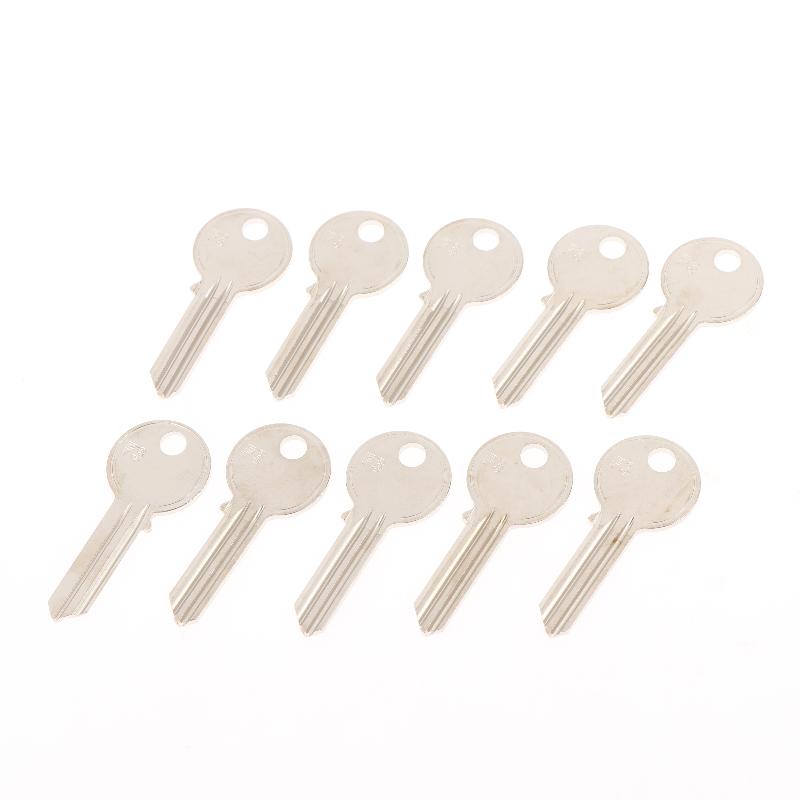 Home Security Gate - 10 Buah F3 Double Slot Key