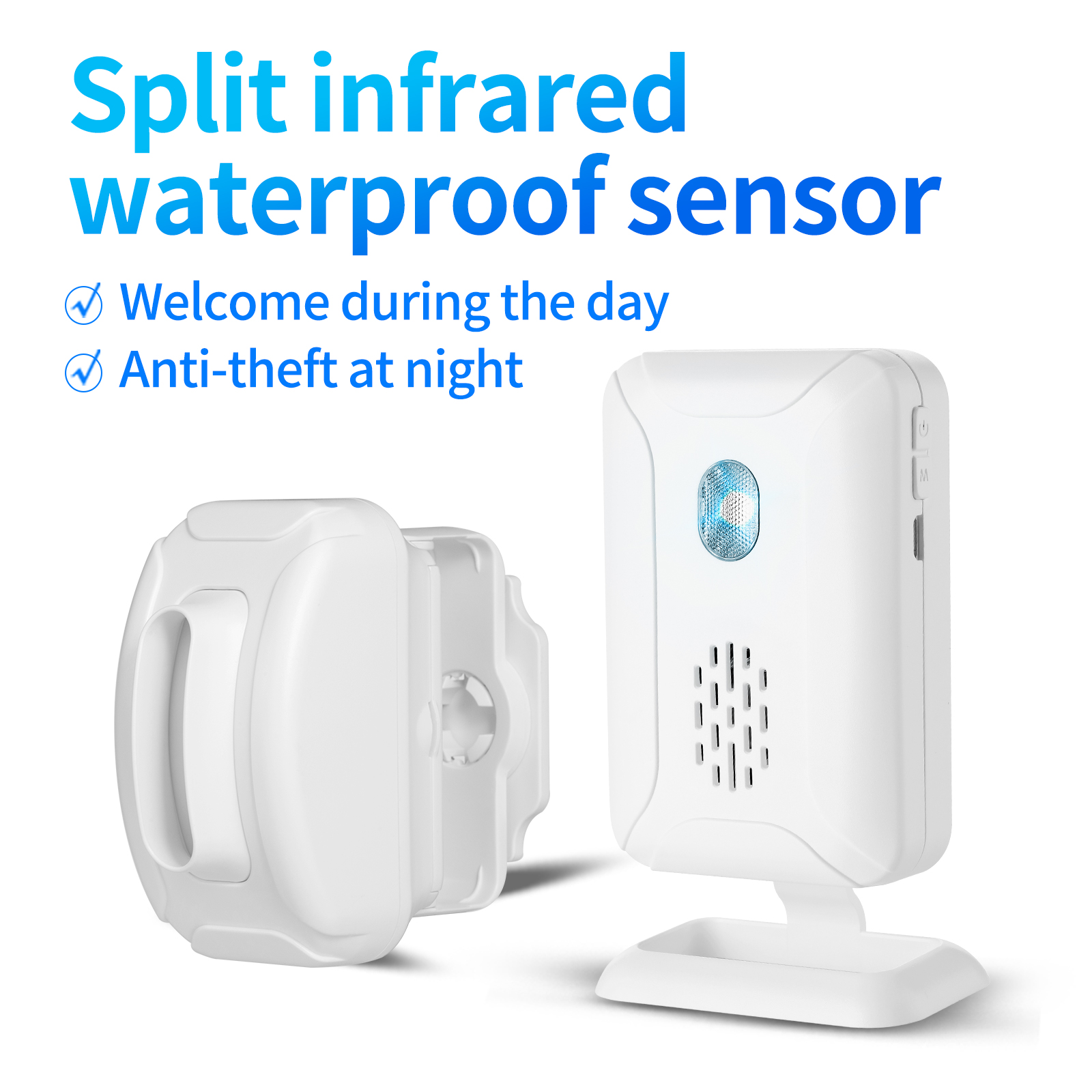 Home Security Gadgets - Bel pintu Sensor gerak nirkabel keamanan