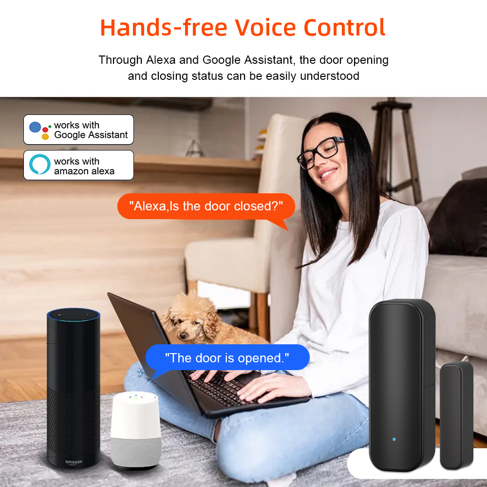 Tuya Sensor jendela pintu WiFi - Home Security Gate ulasan dan harga