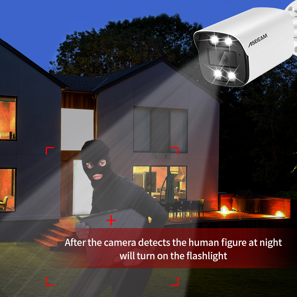Kit sistem kamera keamanan 8MP - Home Security Outdoor Cameras ulasan dan harga