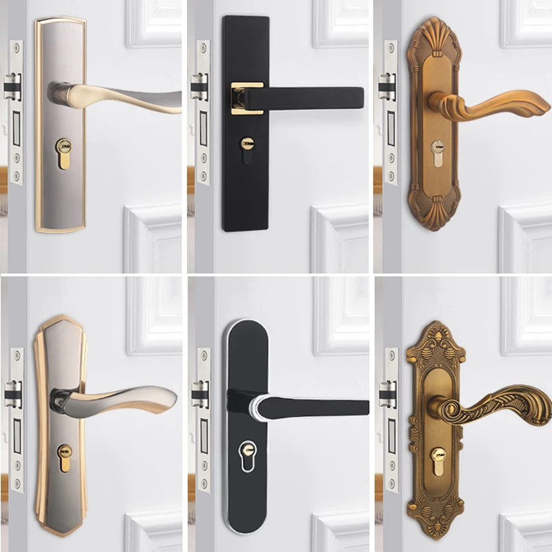 Set kunci pintu kayu dan kamar - Home Security Door Reinforcement Lock ulasan dan harga