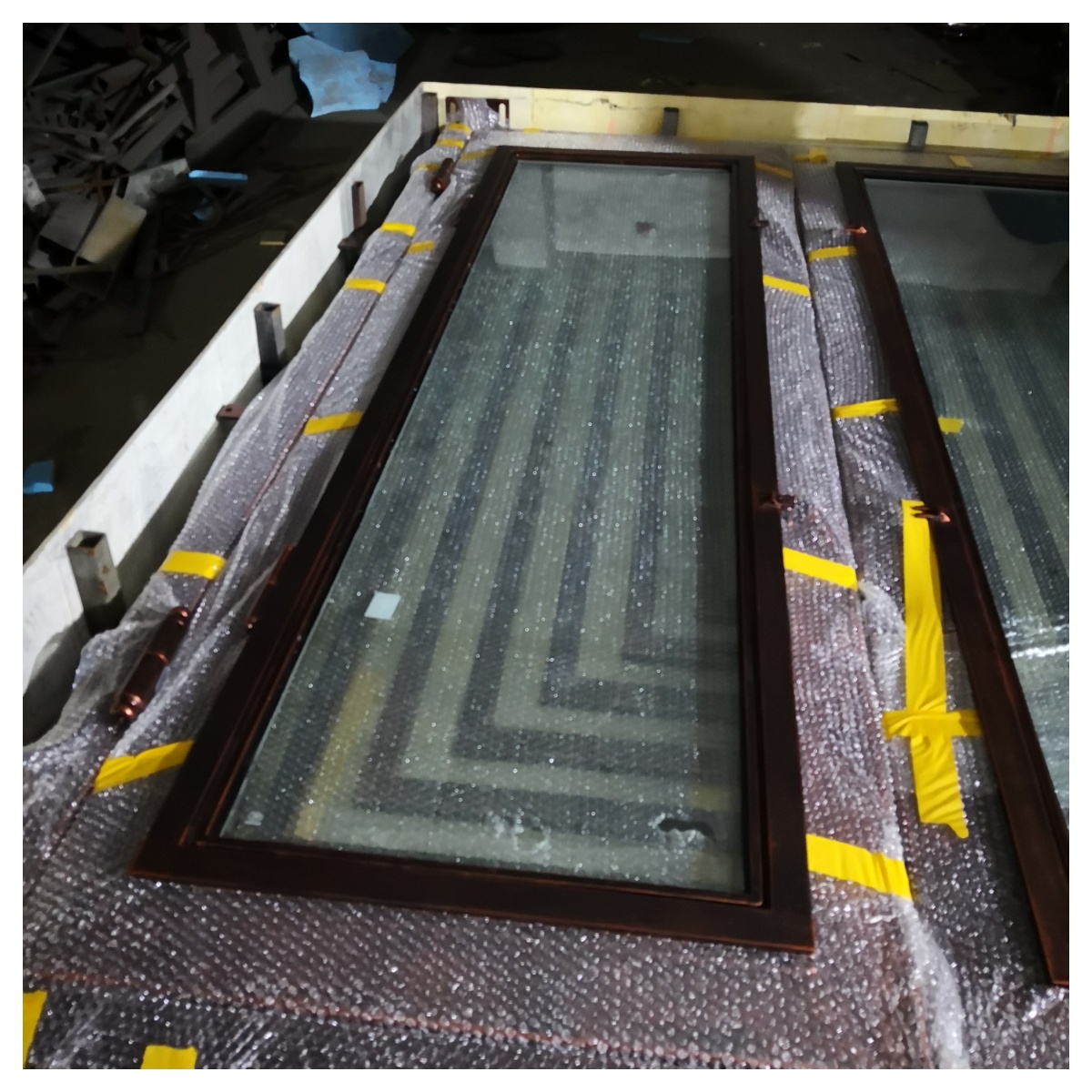 Pintu Kaca Baja Cina untuk Pas - Home Security America ulasan dan harga