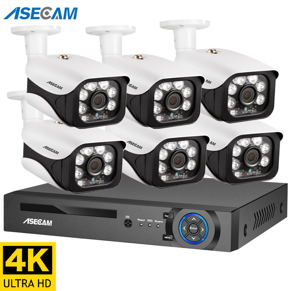 Sistem Kamera Keamanan 8MP 4K  - Home Security Outdoor Cameras ulasan dan harga