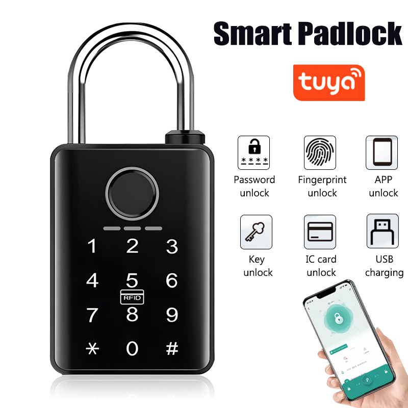 Kunci Pintu Pintar Tuya Smart, - Door Lock Smart Keypad ulasan dan harga