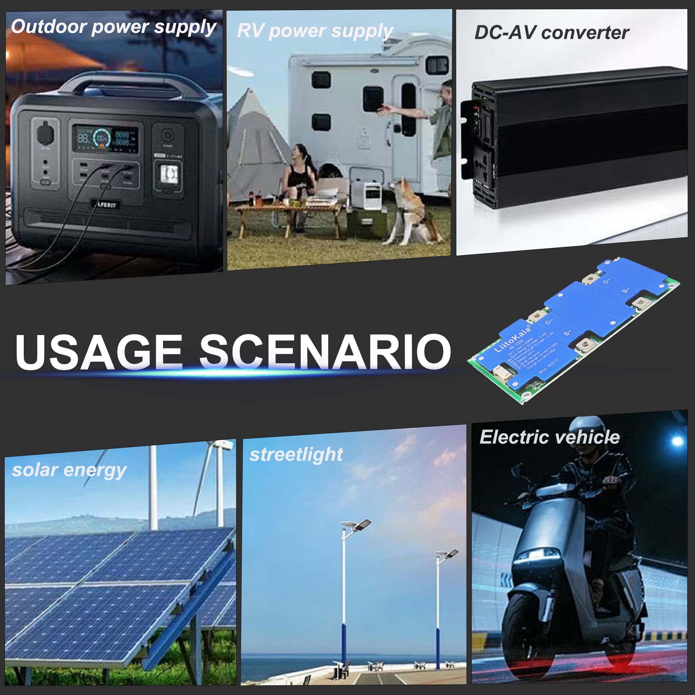 LiitoKala 4S 12V 100A BMS LiFe - Safe Box Digital ulasan dan harga