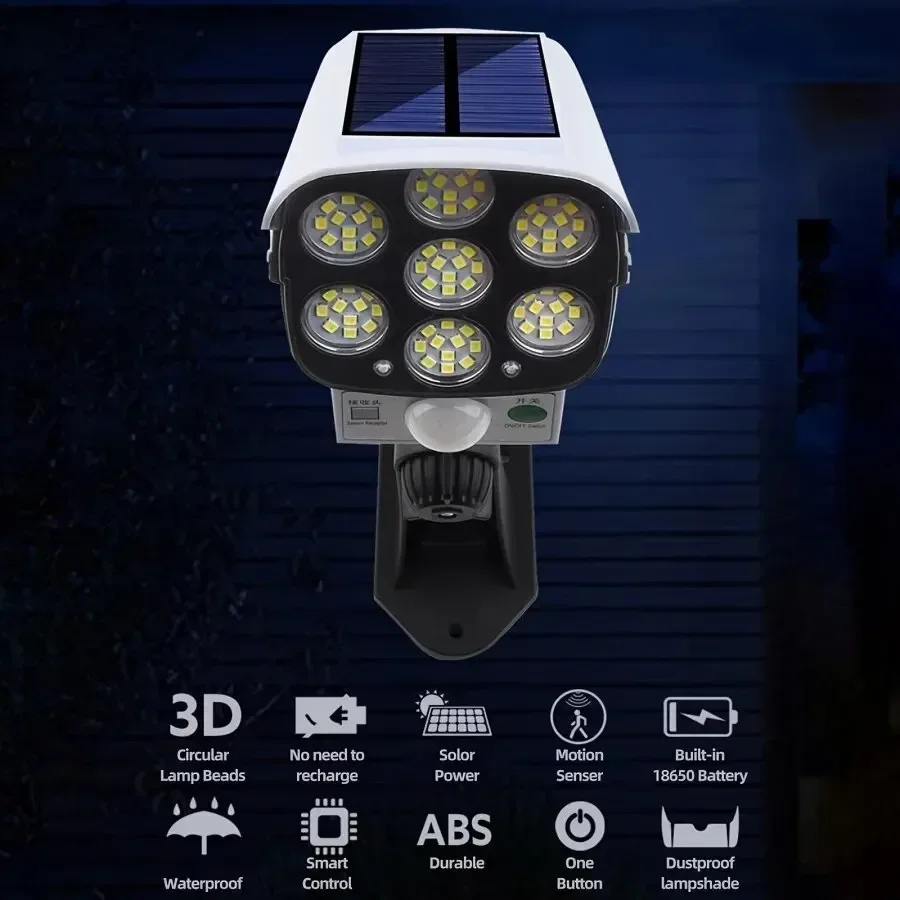 Lampu Surya Sensor Gerak Luar  - Camera Solar Wireless ulasan dan harga