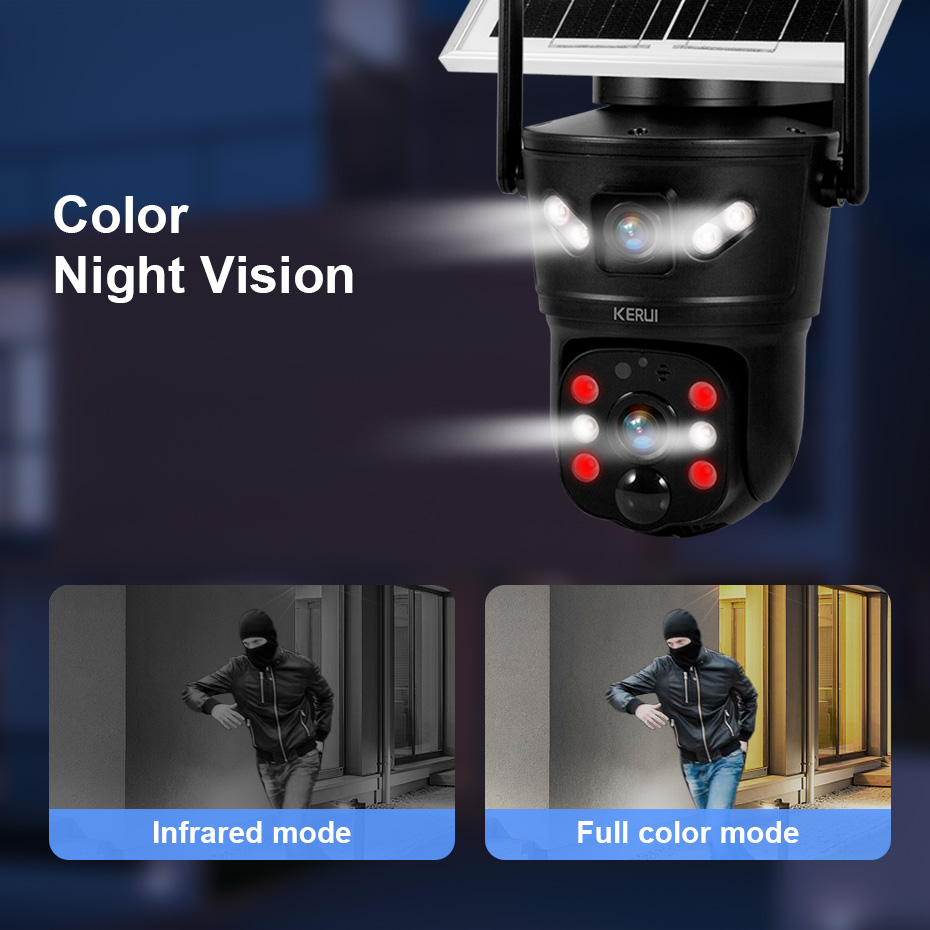 KERUI 6MP 4G SIM WiFi Kamera S - Home Security Ideas ulasan dan harga