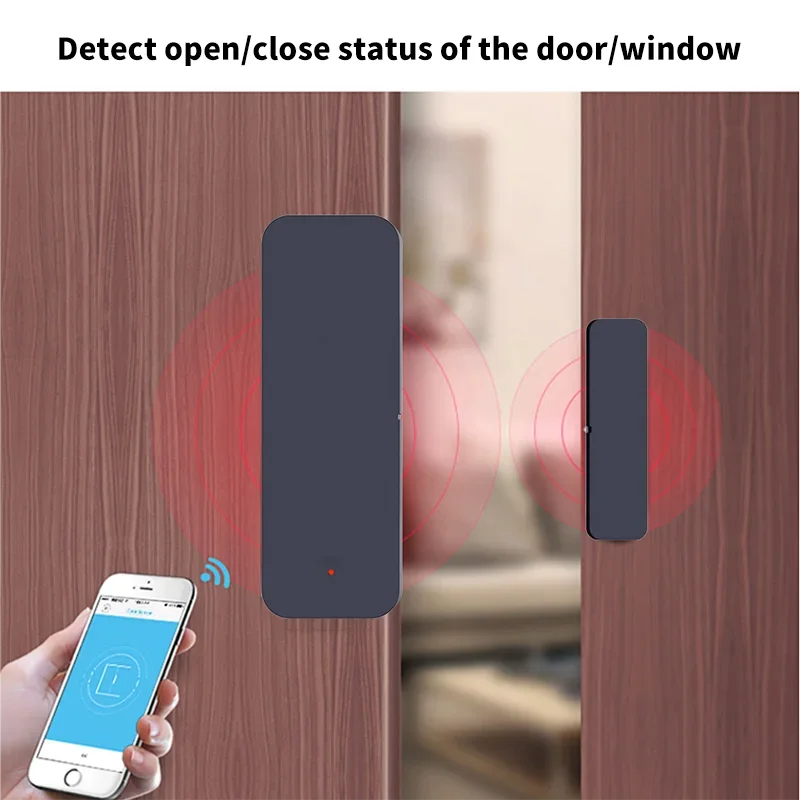 Zigbee Tuya Sensor pintu Wifi, - Home Security Gate ulasan dan harga