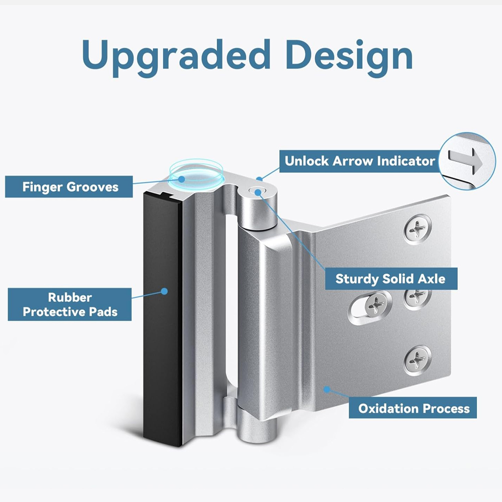 Kunci Penguat Pintu Anti Anak  - Home Security Door Reinforcement Lock ulasan dan harga