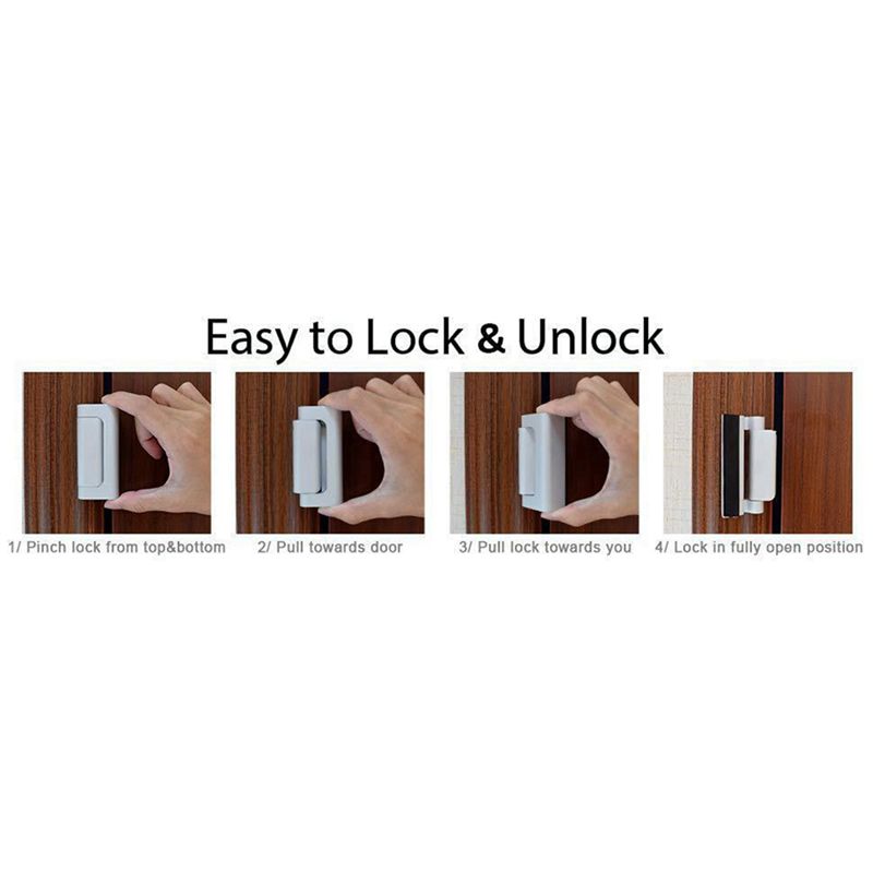 2X Kunci Pintu Keamanan Rumah  - Home Security Door Reinforcement Lock ulasan dan harga