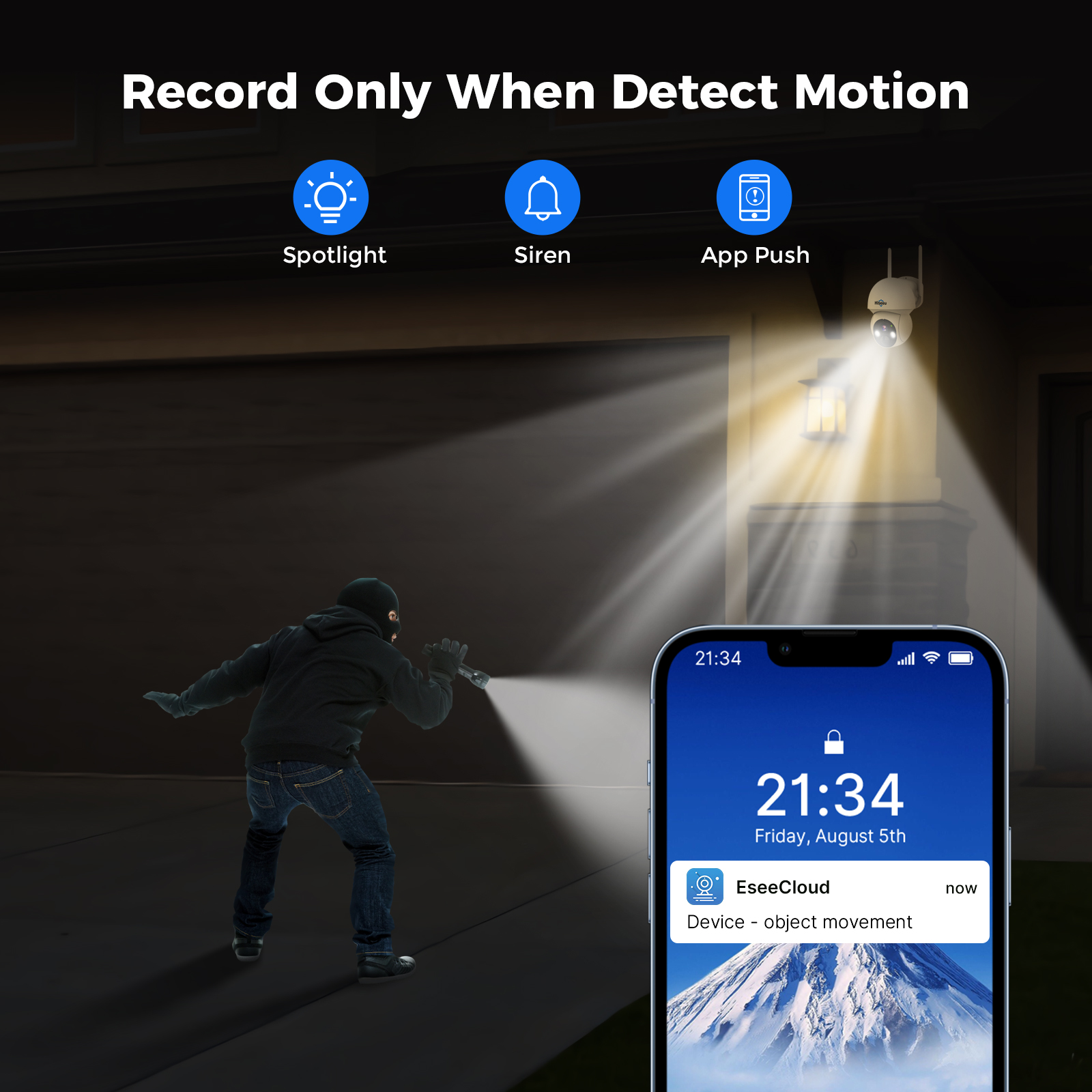 Hiseeu kamera IP tenaga surya  - Camera Solar Wireless ulasan dan harga