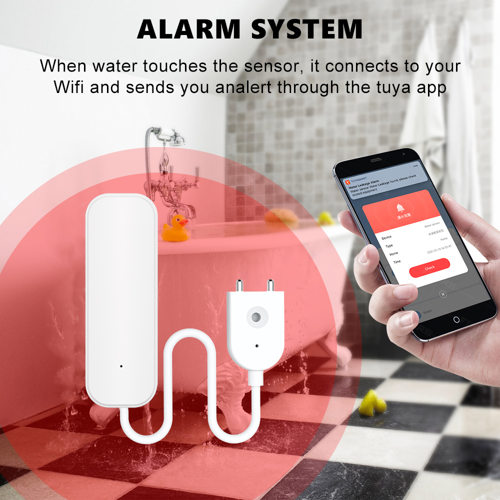 Sensor Air WiFi/Zigbee Tuya Al - Home Security Outdoor ulasan dan harga