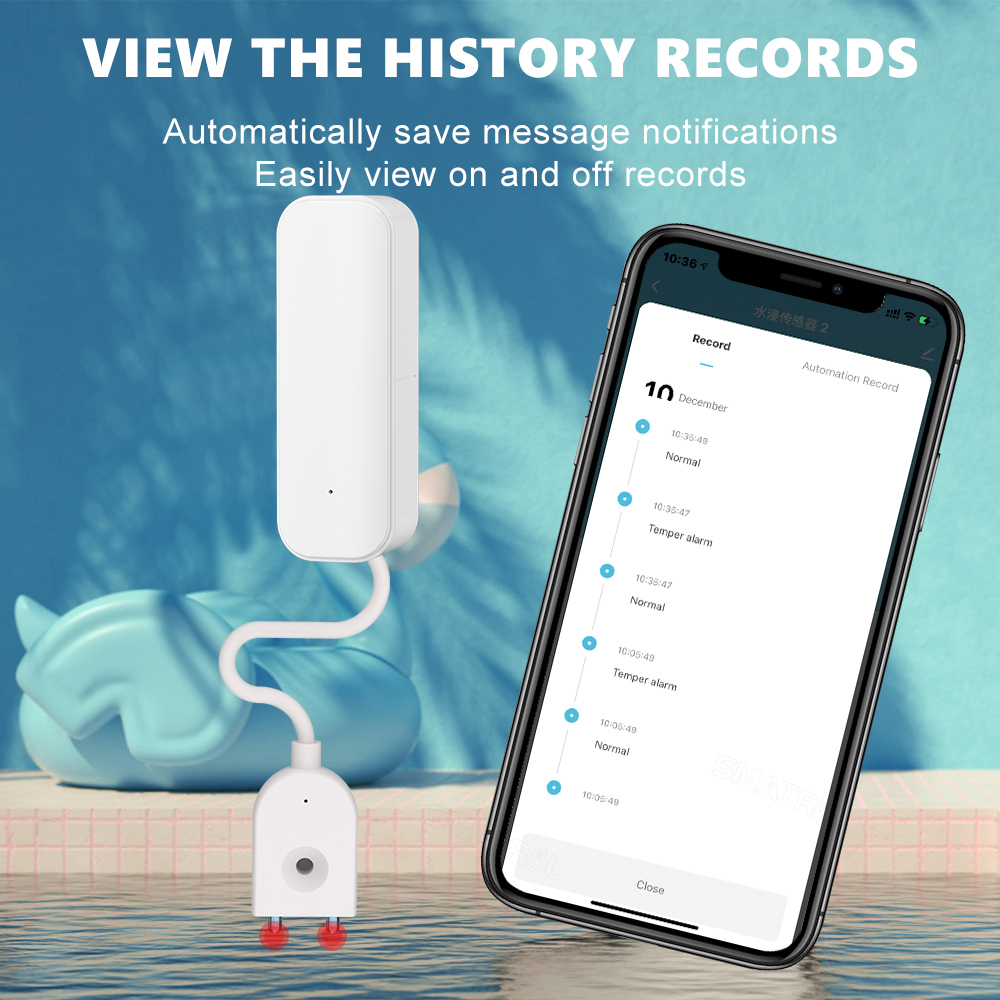 Sensor Air WiFi/Zigbee Tuya Al - Home Security Outdoor ulasan dan harga