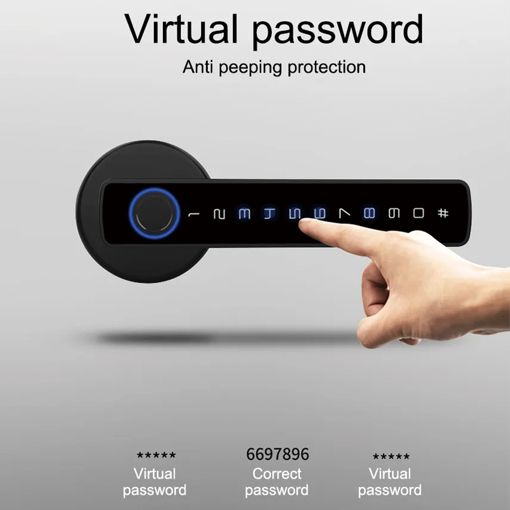 TYSH Tuya Smart Keamanan Otoma - Door Lock Smart Keypad ulasan dan harga