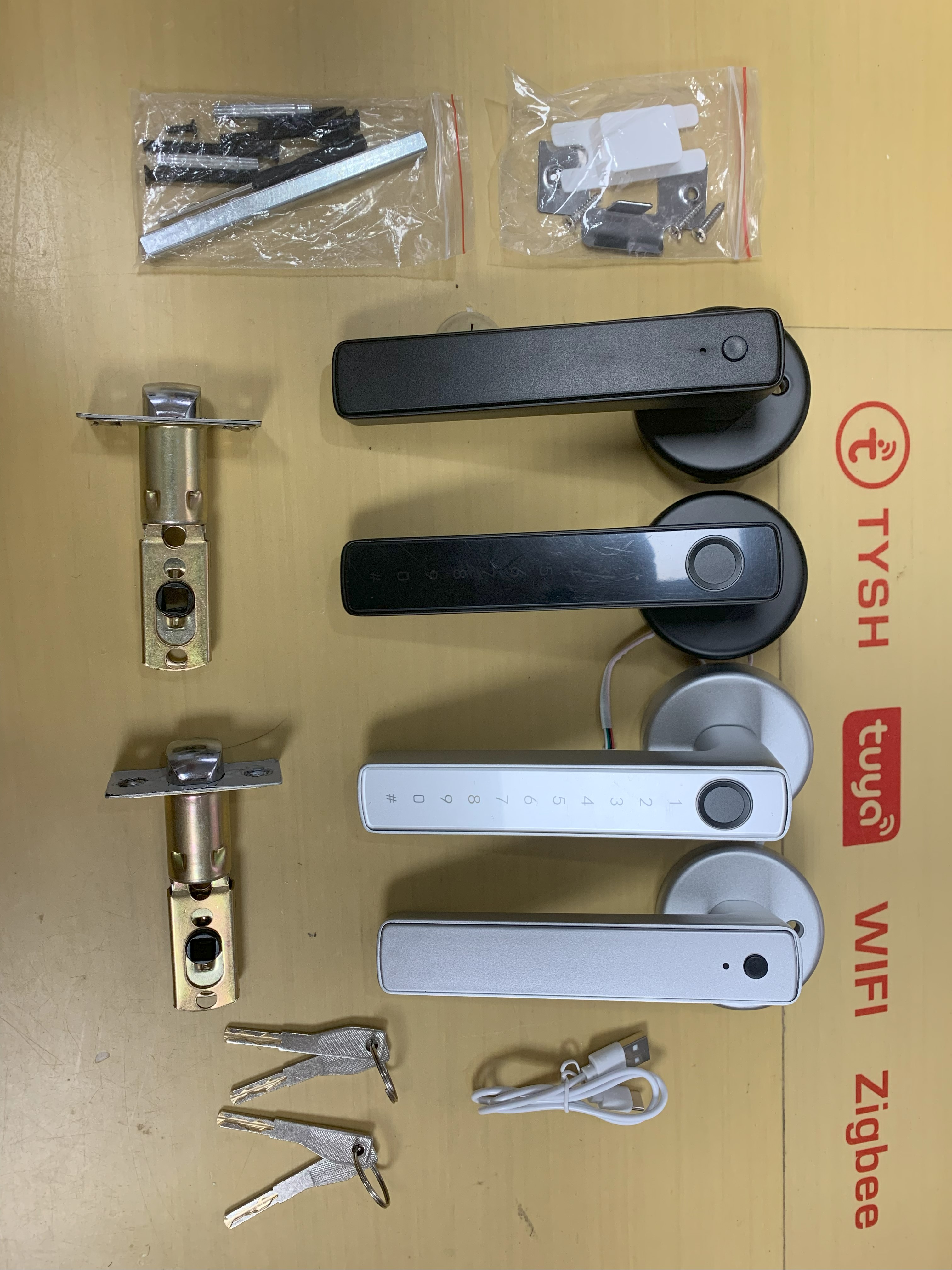 TYSH Tuya Smart Keamanan Otoma - Door Lock Smart Keypad ulasan dan harga