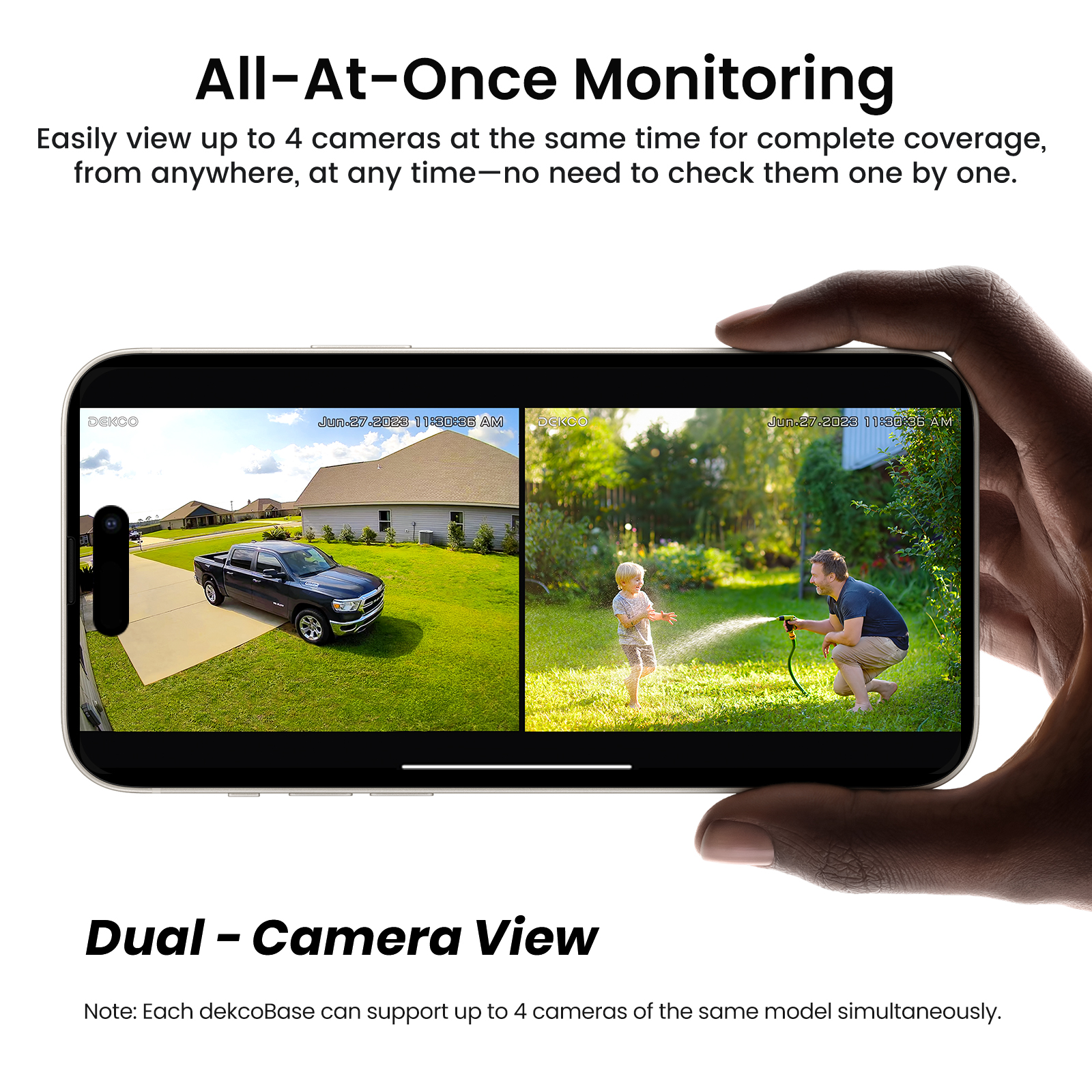 Dekco 3MP WiFi Solar Camera Sy - Camera Solar Wireless ulasan dan harga