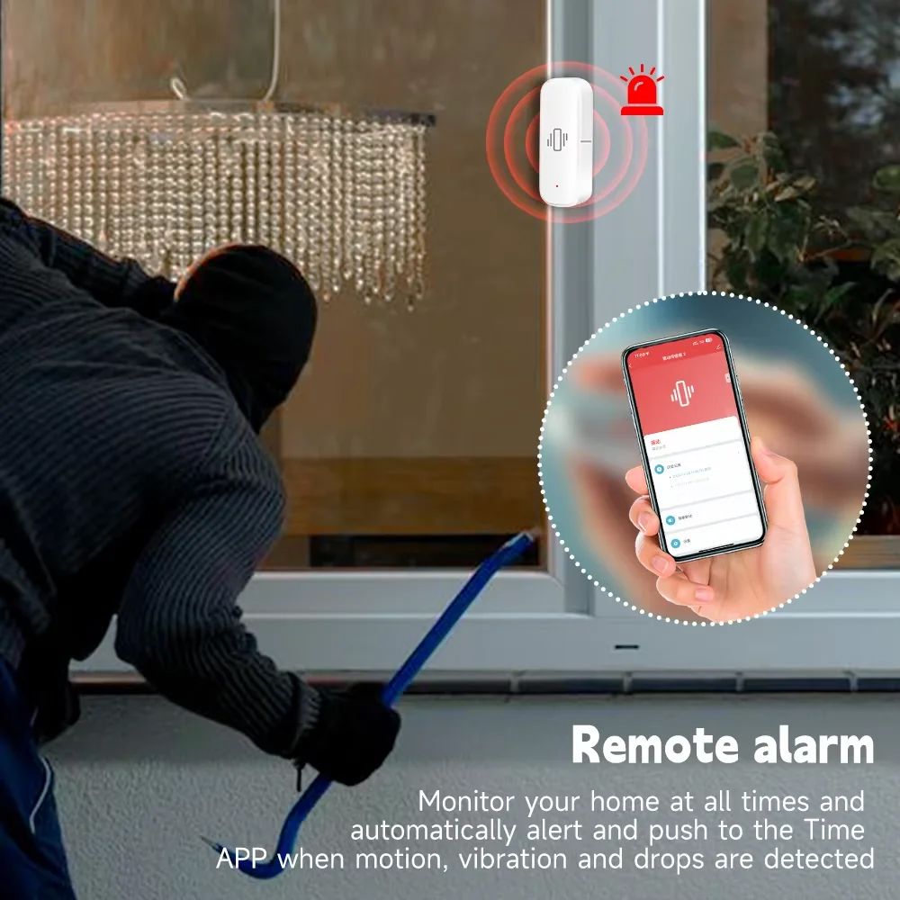 Aplikasi Sensor Getaran ZigBee - Home Security Gadgets ulasan dan harga