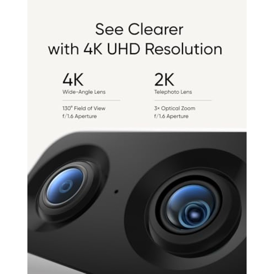 Kamera Dalam Ruangan 4K S350 u - Home Security Cameras No Subscription ulasan dan harga