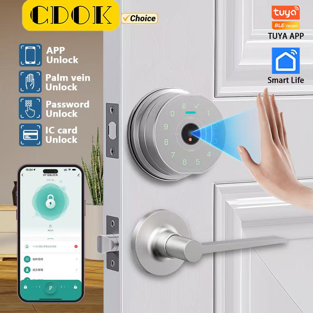 Kunci Pintar CDOK K10, Pembuka - Home Security Keypad ulasan dan harga