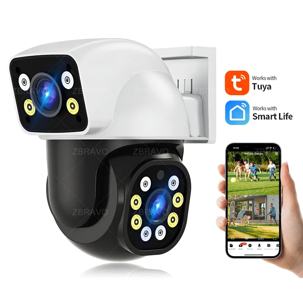 Smartlife 8MP WiFi Tuya Kamera - Home Security Outdoor Camera System ulasan dan harga