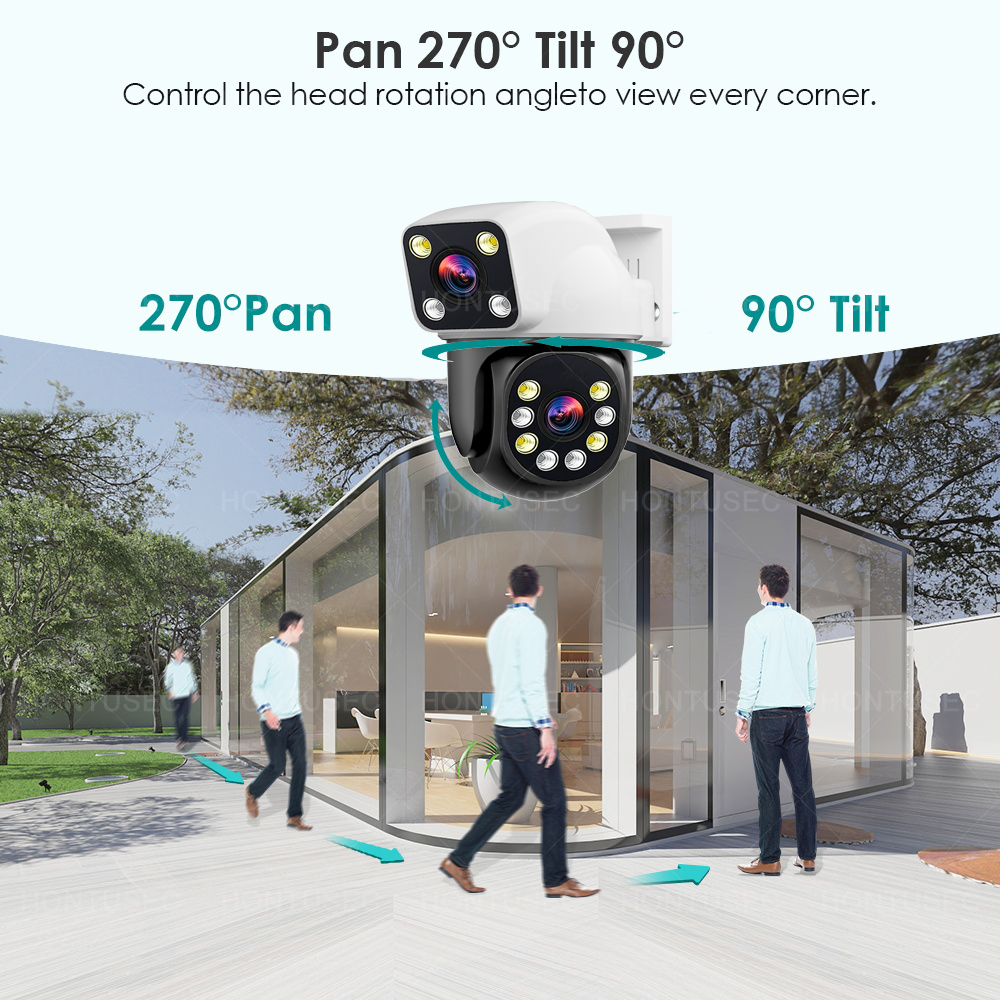 Smartlife 8MP WiFi Tuya Kamera - Home Security Outdoor Camera System ulasan dan harga