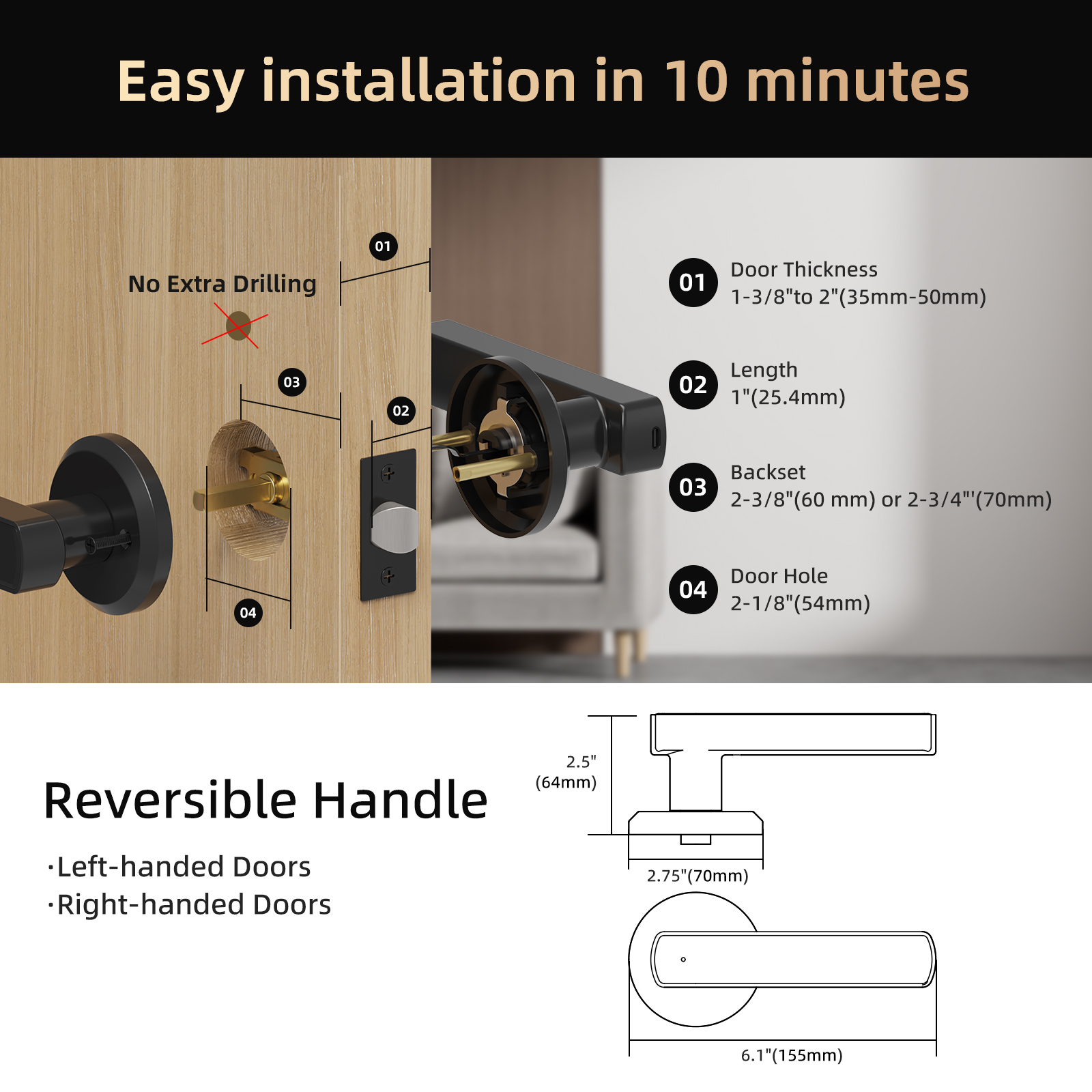 Viladepot Menangani Berbentuk  - Home Security Keypad ulasan dan harga