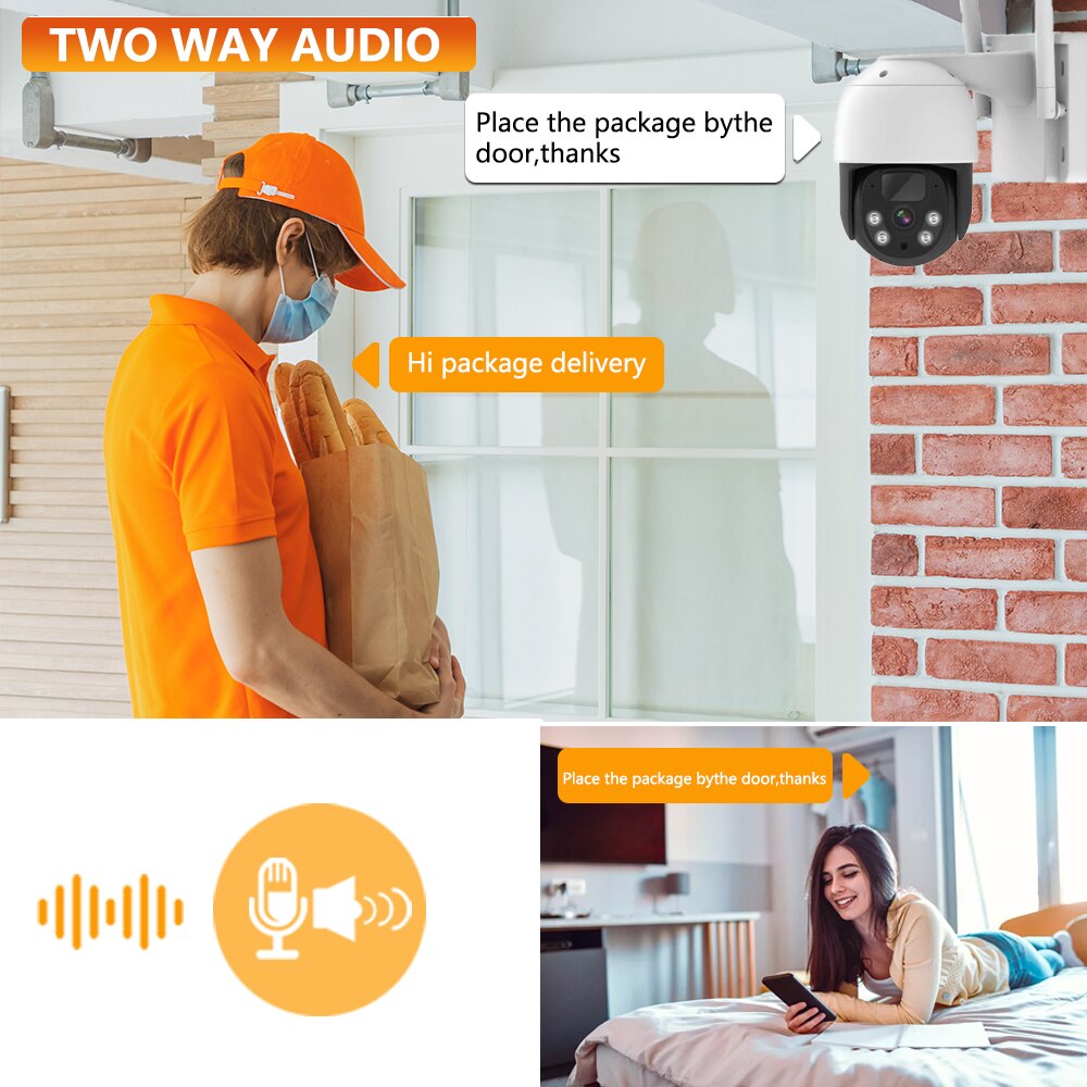 Kit Sistem Kamera IP WIFI Keam - Home Security Outdoor Cameras ulasan dan harga