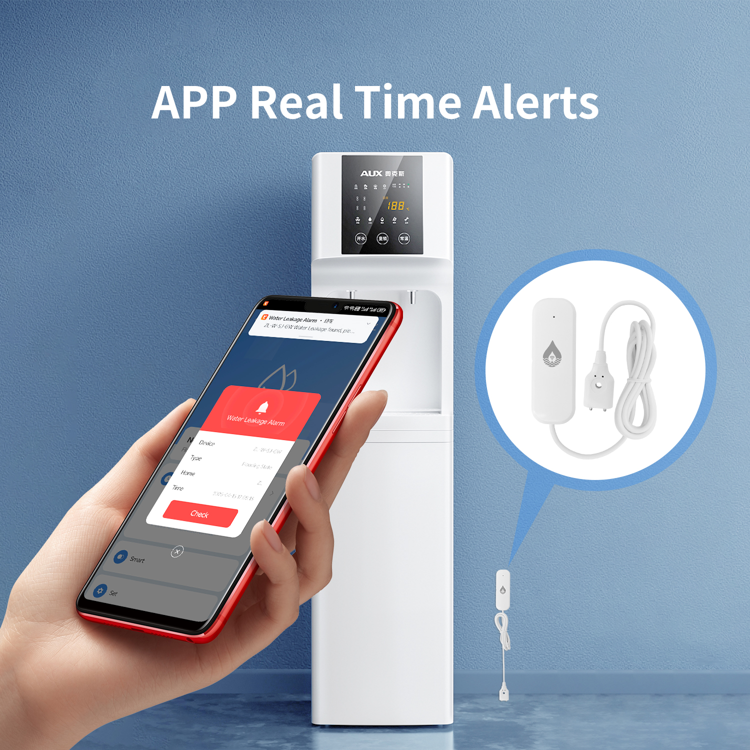 Sensor Alarm Kebocoran Air WiF - Home Security Gadgets ulasan dan harga