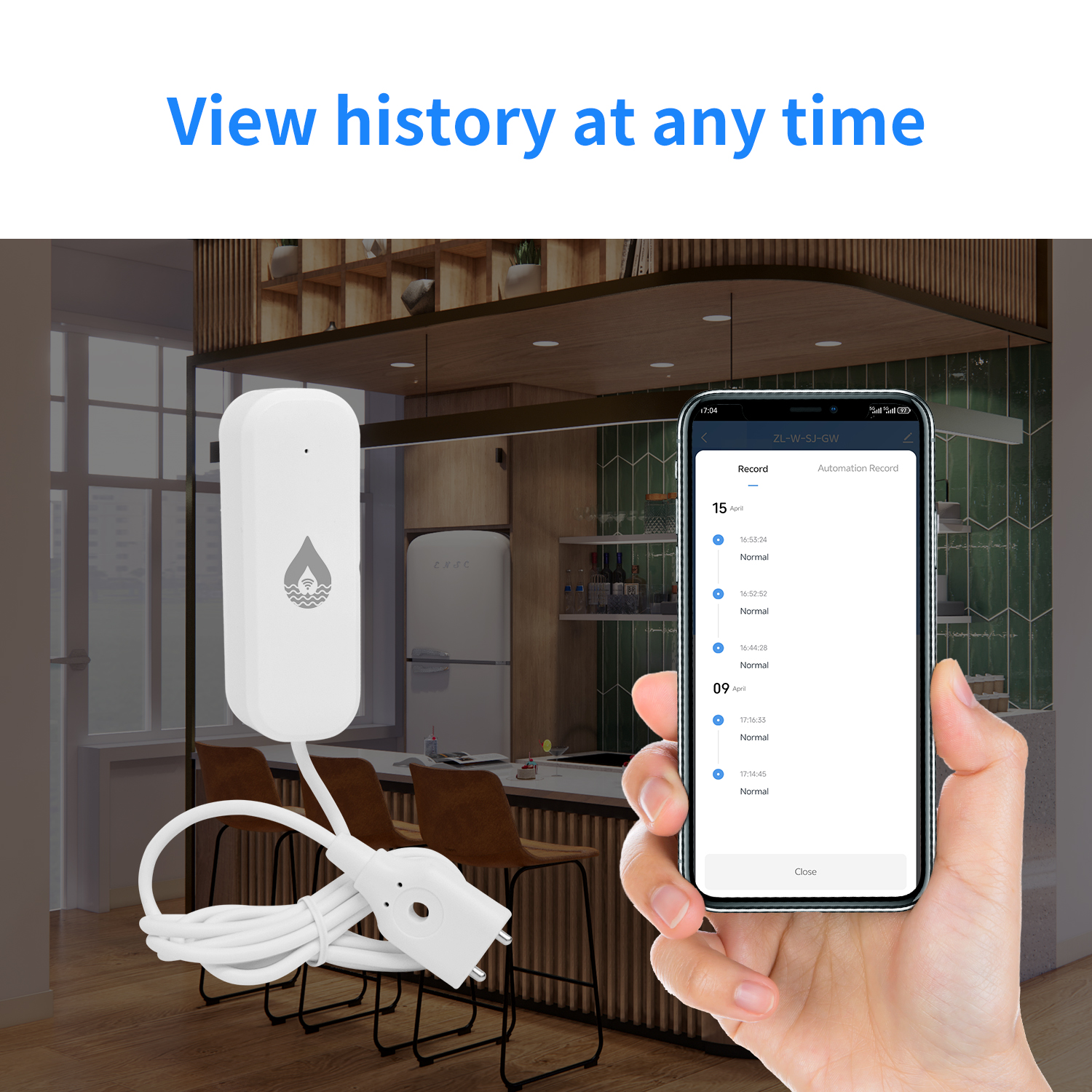 Sensor Alarm Kebocoran Air WiF - Home Security Gadgets ulasan dan harga