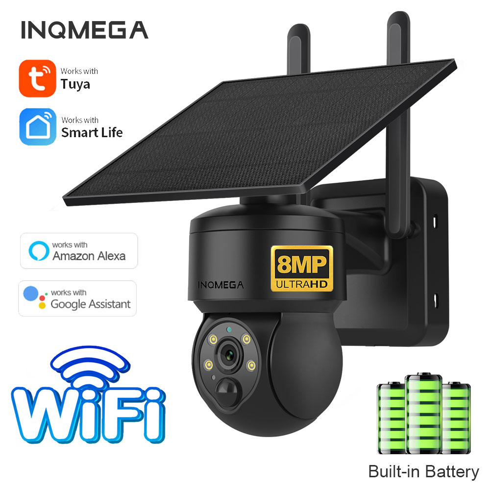 INQMEGA 8MP TUYA Kamera Surya  - Camera Solar Wireless ulasan dan harga