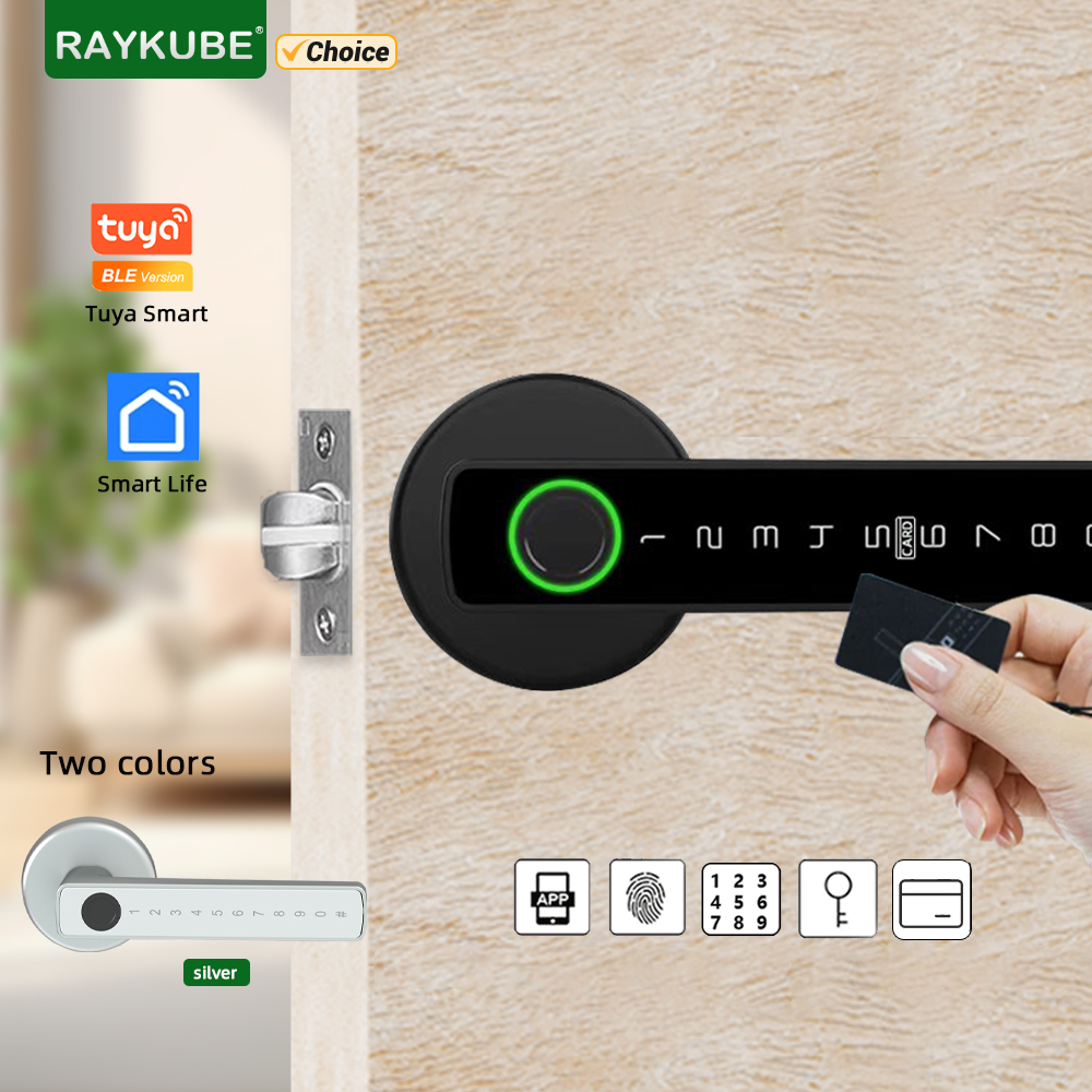 RAYKUBE M5 Tuya BLE Kunci Pint - Home Security Keypad ulasan dan harga